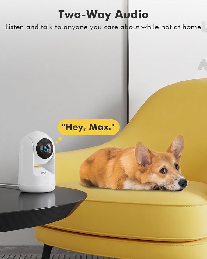 Dzees 5G/2.4G WiFi Indoor Security Camera Pet Camera No Subscription, 2K 360° - Image 6