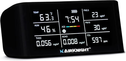 AirKnight Premium Indoor Air Quality Monitor Indoor & Air Quality Sensor. VOC by AirKnightMonitoring