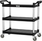 TUFFIOM Plastic Service Utility Cart by TUFFIOM