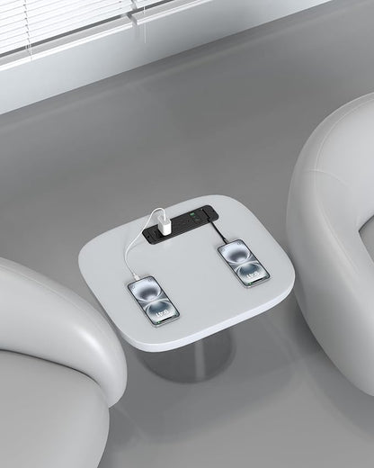 Recessed Power Strip with Retractable USB C Cable, 2 PD 20W USB C, Flush Mount - Image 7
