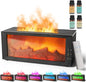 BOHOFAM Fireplace Essential Oil Aroma Diffuser, Flame Air Humidifiers 300ML by BOHOFAM