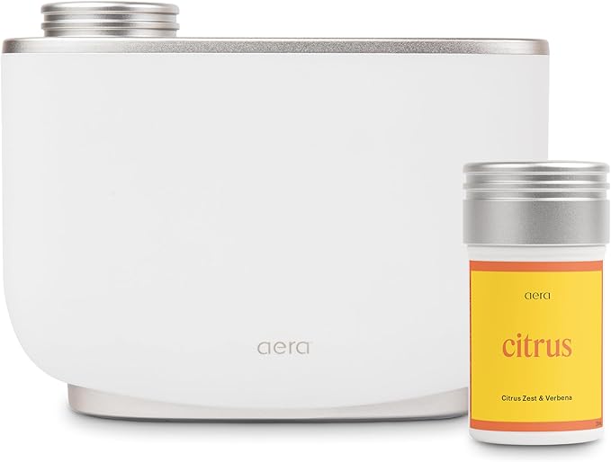 Aera Essential Oil Fragrance Diffuser + Citrus Scent Refill by Aera