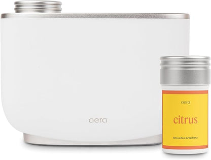Aera Essential Oil Fragrance Diffuser + Citrus Scent Refill by Aera