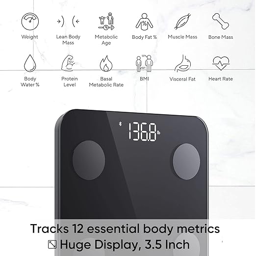 Wyze Smart Scale for Body Weight and Fat, Digital Bathroom Scale, Weighing - Image 2
