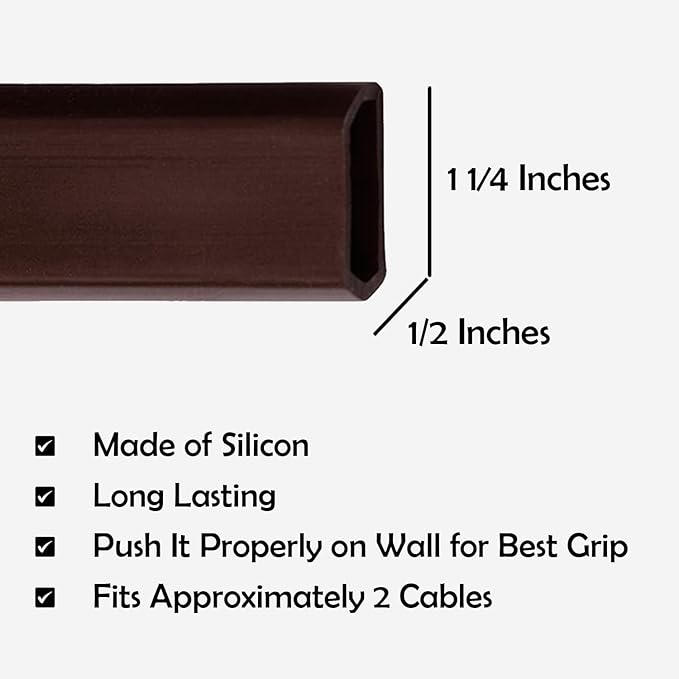 Rubber Bond TV Cord Hider Cable Protector - Image 6