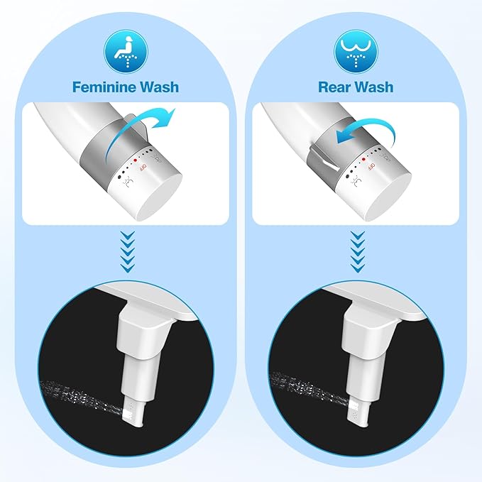 Non-Electric Bidet Dual Mode Bidet Attachment - Image 2