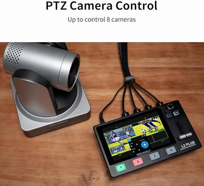 Feelworld L2 Plus 5.5" LCD Multi-Camera Video Mixer Switcher - Image 6