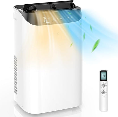 14000 BTU Portable Air Conditioner and Heater by Domanki