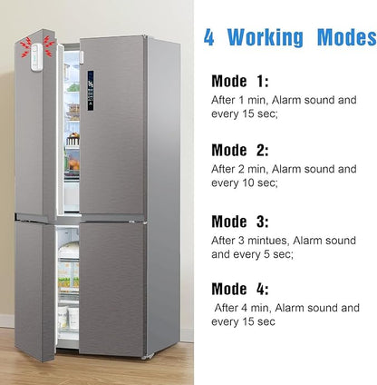 DAYTECH Refrigerator Door Alarm Freezer Door Left Open Alarm - Image 4