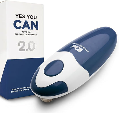 Kitchen Mama Auto 2.0 Electric Can Opener: Blade Opens Almost Any Can Pop or by KitchenMama
