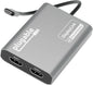 Plugable USB C to HDMI Adapter, Dual Monitor 4K 60Hz by Plugable