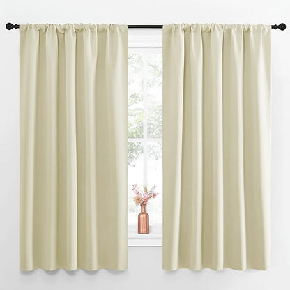 NICETOWN Blackout Curtains for Living Curtains, Room Darkening Curtains & by NICETOWN
