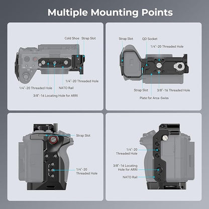 SmallRig Cage for Sony FX30 FX3 FX3A - Image 2