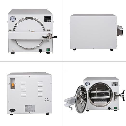 USA 1100W E218-18L Lab Tabletop Autoclave Sterilizer High Pressure Steam - Image 5