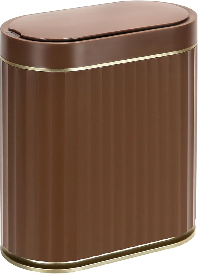 ELPHECO Bathroom Motion Sensor Trash can 2 Gallon Automatic Garbage Can by ELPHECOUSA