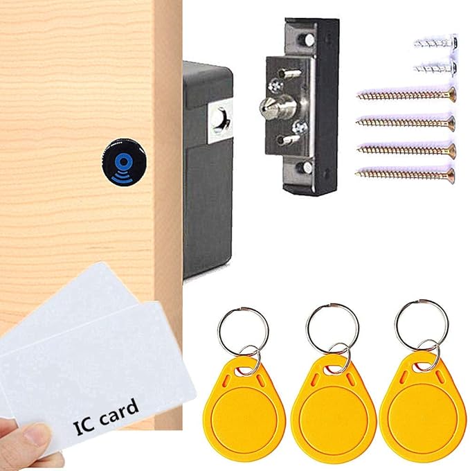 NFC Supported RFID DIY Hidden Cabinet Locker & Drawer Lock by Junrbx