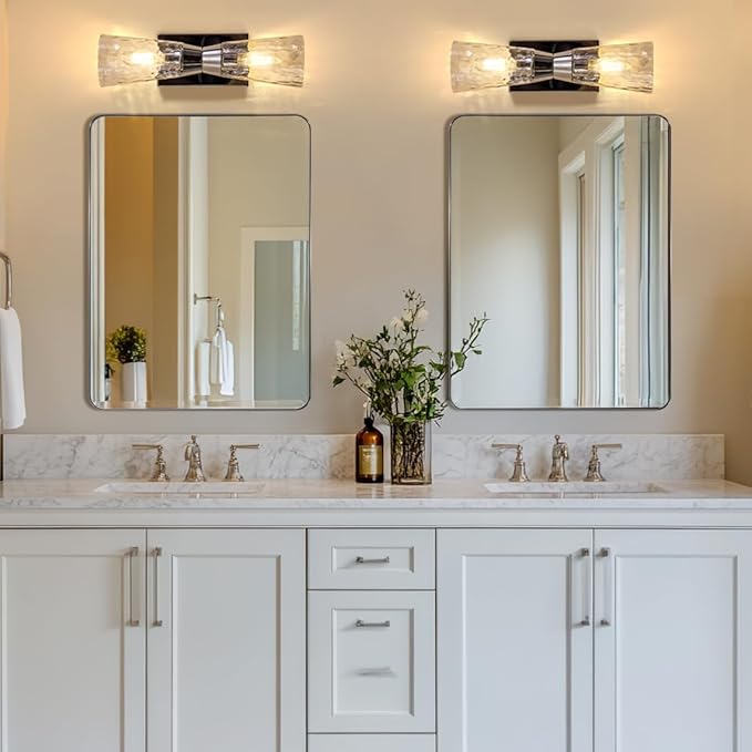 ANDY STAR 36”x48”Brushed Nickel Mirror - Image 2