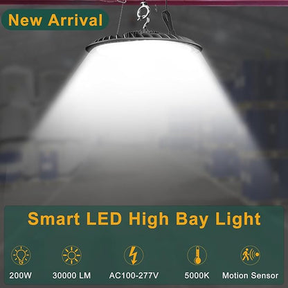 ACOHOOK Smart 200W HIgh Bay LED Lights - Image 2