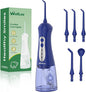 WellLeo Water Flossers for Teeth, Portable Oral Irrigator Rechargeable Water by Wellleo