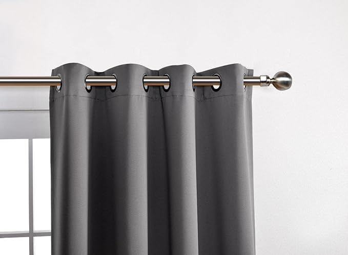 MIUCO Thermal Insulated Grommet Window Blackout Curtains Panels - Image 6