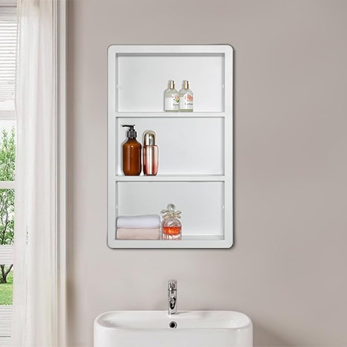 Recessed Medicine Cabinet No Mirror - Image 2