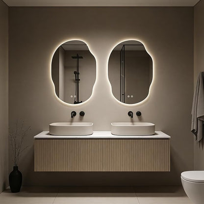 Asymmetrical Bathroom Mirror - Image 4