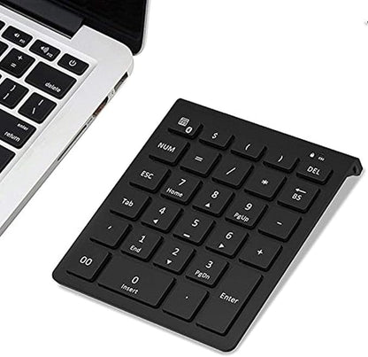 Lekvey Bluetooth Number Pad for Laptop, Wireless Numeric keypad, 28 Keys Numpad by Lekvey