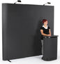 Displays2go Pop Up Display Straight 8-Feet Wall by Displays2go