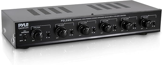 Pyle 6 Channel Speaker Selector Switch by PyleUSA