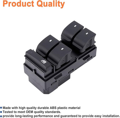 Power Window Control & Front Driver Side Mirror Switch & Door Lock Switch - Image 5