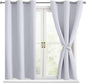 Hiasan Short Blackout Curtains for Bedroom by Hiasan
