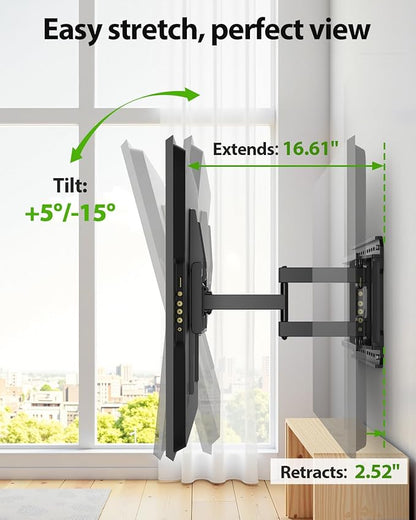 USX MOUNT Full Motion TV Wall Mount - Image 5