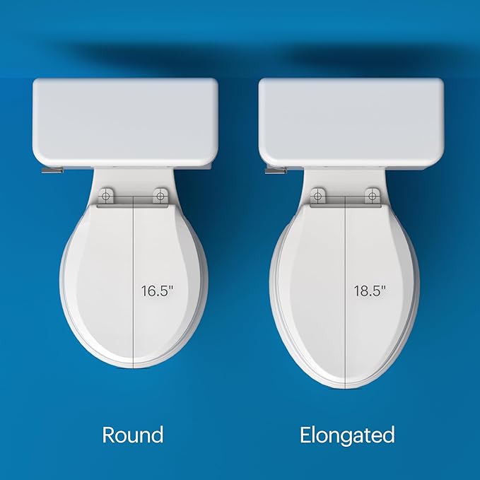 Brondell LE99 Bidet Toilet Seat, Fits Round Toilets, Electric Bidet - Image 6