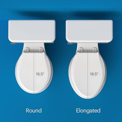 Brondell Swash SE600 Bidet Toilet Seat, Fits Elongated Toilets, Warm Air Dryer - Image 7