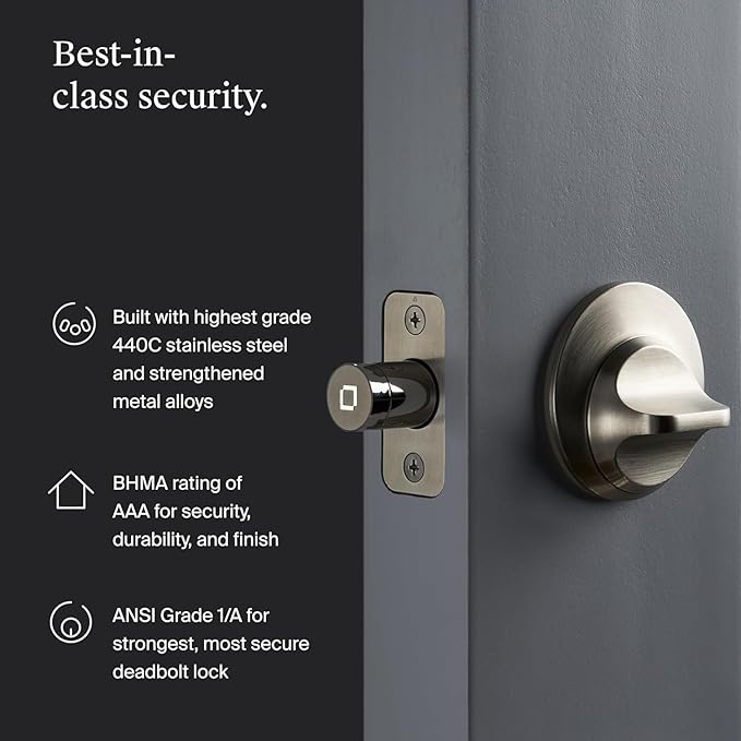 Level Lock+ WiFi Deadbolt Smart Lock - Image 8
