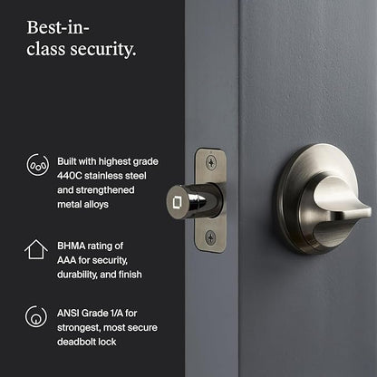 Level Lock+ WiFi Deadbolt Smart Lock - Image 8