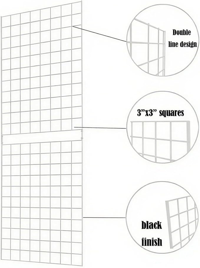 7RiversART Grid Wall Commercial Grade Gridwall Panels – Heavy Duty Grid Panel - Image 4