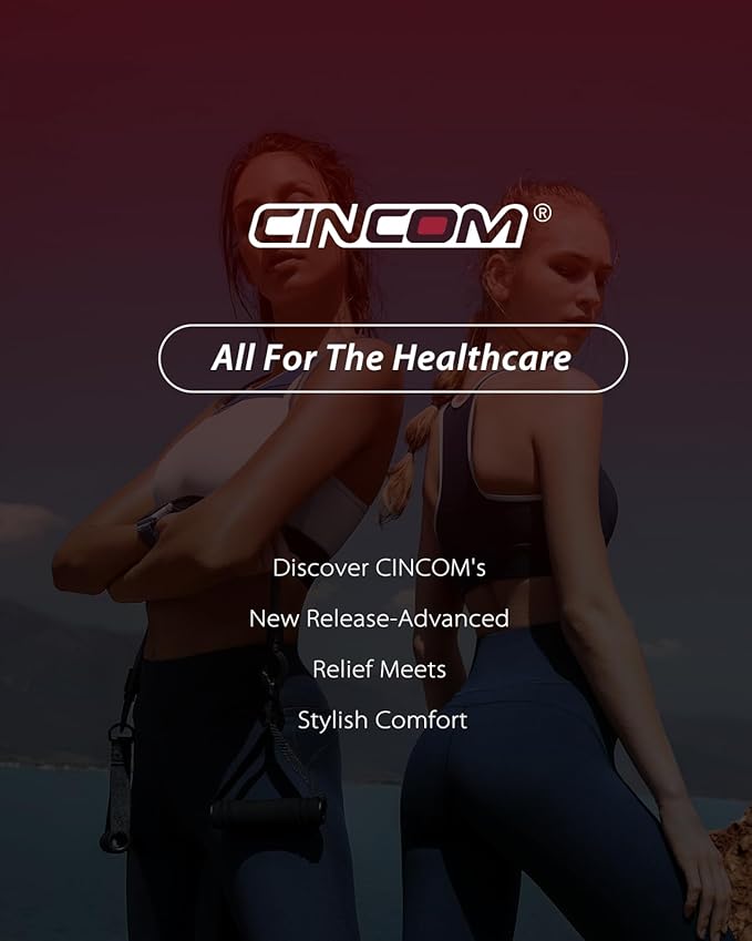 CINCOM Leg Massager with Heat and Air Compression, Cordless Calf Massager - Image 9