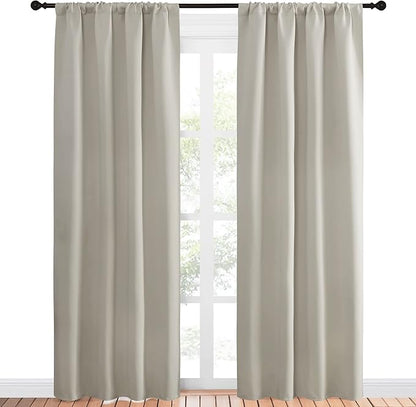 NICETOWN Blackout Curtains for Living Curtains, Room Darkening Window Curtain - Image 2