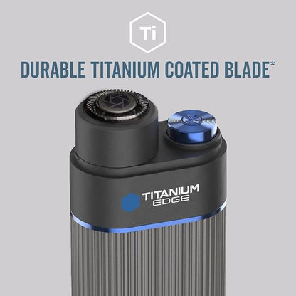 Microtouch Titanium Edge Ear & Nose Trimmer – Dual Rotary Blade Heads - Image 8