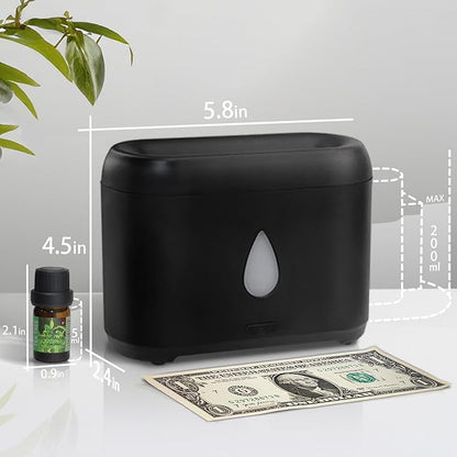 Flame Diffuser for Essential Oils, 200ml Ultrasonic Aroma Diffusers - Image 4