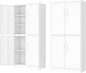 71” Metal Storage Lockable Heavy Duty File Cabinet Garage Tool Cabinets by Fesbos