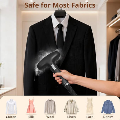 LAKALA Garment Steamer for Clothes, 30-Second Instant Heat-Up, 2.5L Water Tanks - Image 7