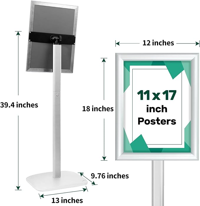 Heavy Duty Pedestal Sign Holder - Image 6