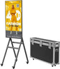 QIXZOCV MWE 43 Inch Mobile Digital Signage Display Kiosk by QIXZOCV