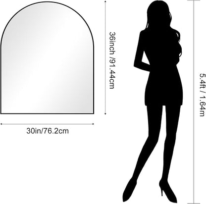 CIRCUMI Arched Wall Mirror, Metal Frame, Large Size - Image 7
