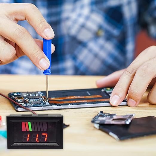 Battery Charge Level Indicator Car Battery Capacity Meter Tester Checker - Image 8