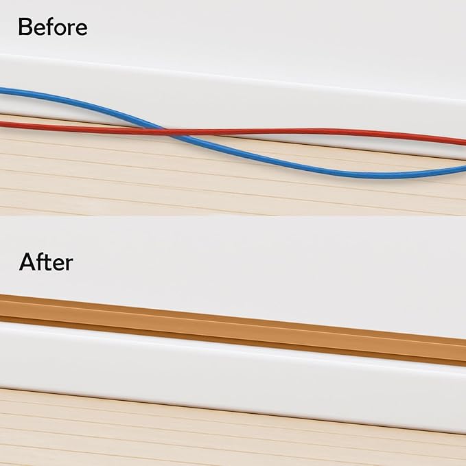 Rubber Bond TV Cord Hider Cable Protector - Image 5