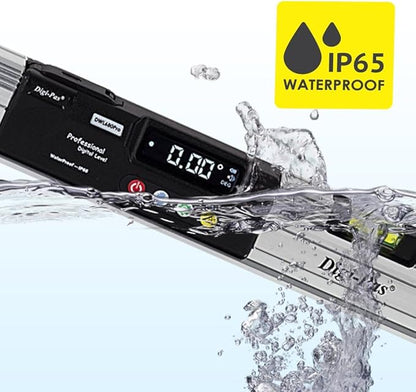 DigiPas DWL680PRO WATERPROOF IP65 Digital Electronic Level, BRIGHT LED display - Image 2