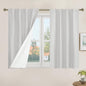 LAMIT Short Linen Curtains 40 Inches Long by LAMIT